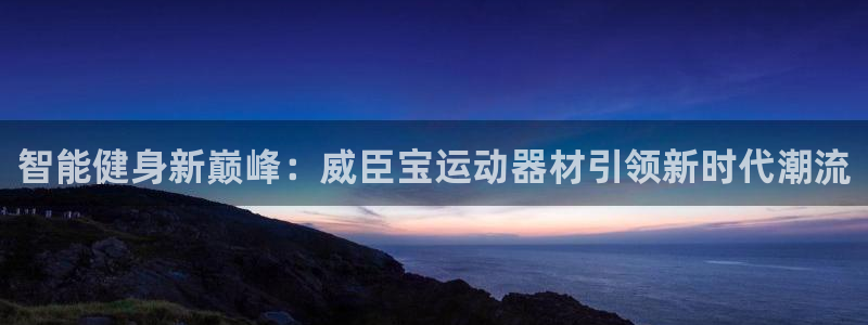 风速体育官网下载招商：智能健身新巅峰：威臣宝运动器材引领新时